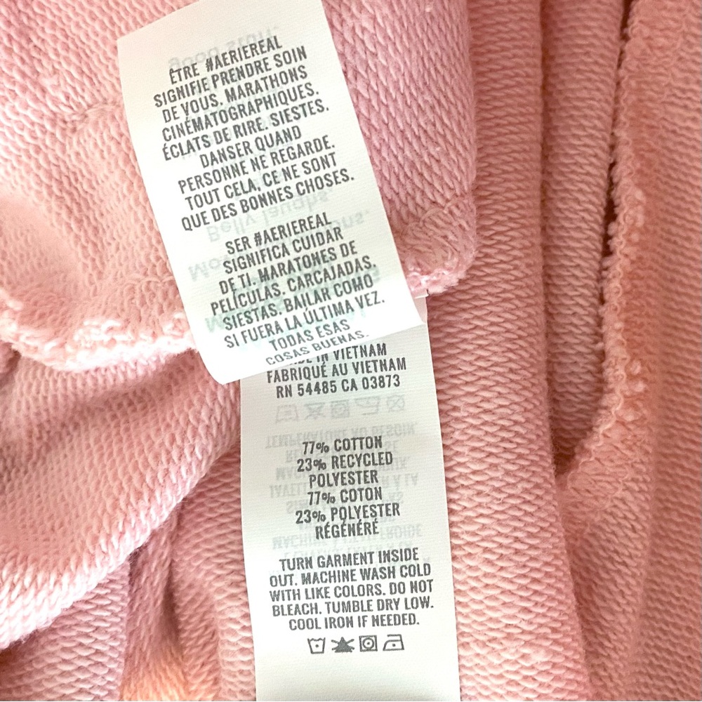 NWT Aerie Jet Setter Pink Jogger - Picture 5 of 5
